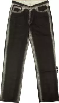 Джинсы Off-White Embroidered Diag Jeans 'Black', черный