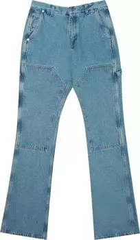 Джинсы Off-White Flare Carpenter Jeans 'Medium Blue', синий