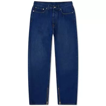 Джинсы Off-White Skate Relaxed Fit, цвет Medium Blue