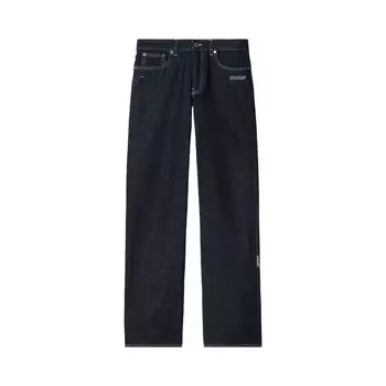 Джинсы Off-White Susy Jeans 'Raw Blue', синий
