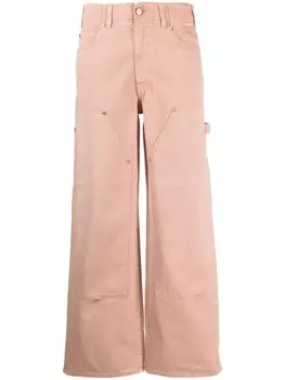 Джинсы Olympia широкого кроя Ulla Johnson, розовый