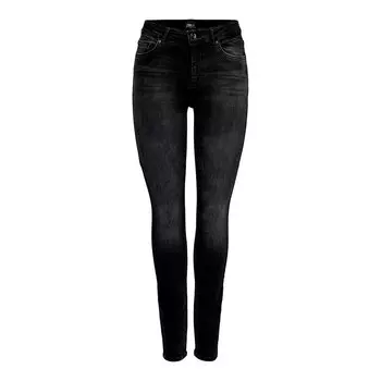 Джинсы Only Blush Life Mid Skinny Denim Rea1099, черный