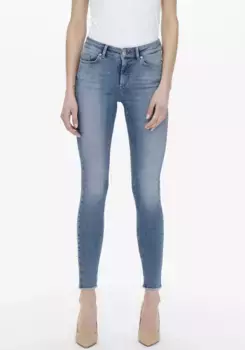 Джинсы ONLY до щиколотки "ONLBLUSH MID SK ANK RW CRO155 NOOS", джинсовый
