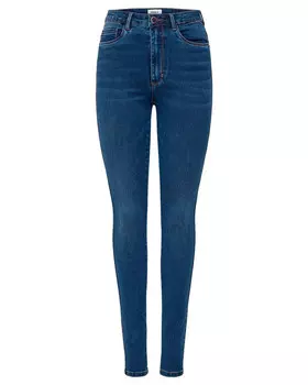 Джинсы ONLY облегающие, синий