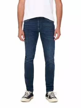 Джинсы ONLY ONSLOOM SLIM 4514 slim, синий