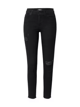 Джинсы ONLY Regular Jeans ONLHUSH, черный деним