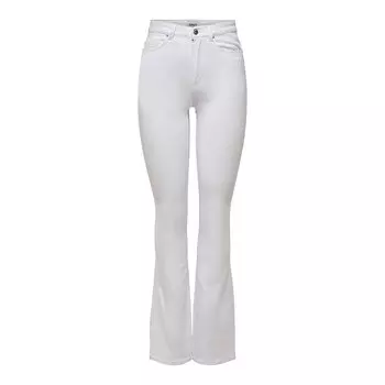 Джинсы Only Royal Life Sweet Flare Bj456 High Waist, белый