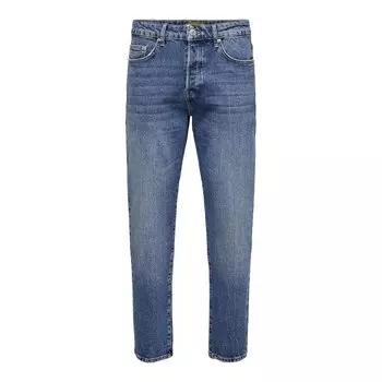 Джинсы Only & Sons Yoke Mb 9360 Dot Tapered Fit, синий