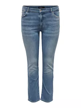 Джинсы ONLY Straight Leg bergre Plus Size Denim Hose CARALICIA, синий