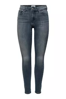 Джинсы ONLY зауженные, темно-синий