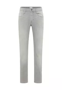 Джинсы «Орегон», пятикарманные, поношенные, мужские MUSTANG, цвет Denim Gre