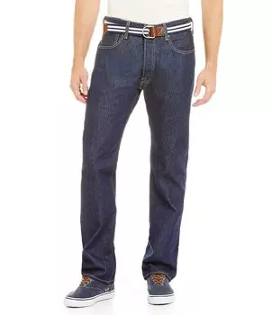 Джинсы оригинального кроя Levi's 501, синий