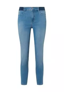 Джинсы Ornella, длина 7/8, эластичный пояс, женские ANGELS, голубой
