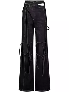 Джинсы Ottolinger Strappy Signature, черный