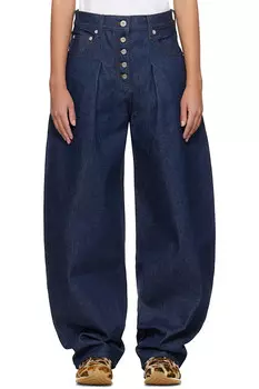 Джинсы Ovalo de Nmes Jacquemus, мультиколор