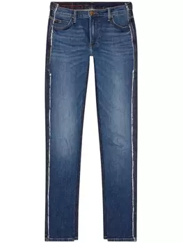 Джинсы oves средней посадки Diesel, синий
