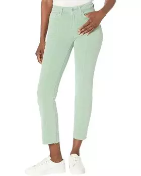 Джинсы Paige Cindy Front Seams Raw Hem in Vintage Light Mint, цвет Vintage Light Mint