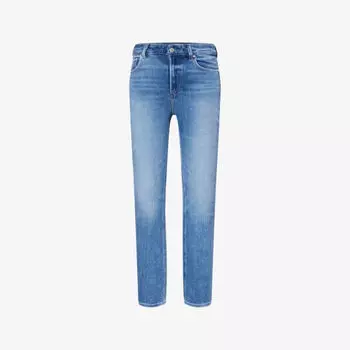 Джинсы Paige Gemma с высокой посадкой, синий