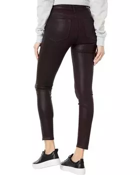 Джинсы Paige Hoxton Ankle in Black Cherry Luxe Coating, цвет Black Cherry Luxe Coating