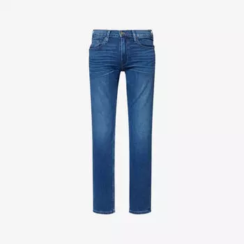 Джинсы Paige Lennox с узкими штанинами, синий