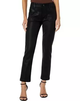 Джинсы Paige Mayslie Straight Ankle in Black Fog Luxe Coating, цвет Black Fog Luxe Coating