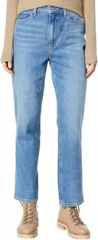 Джинсы Paige Sarah Straight Ankle w/ Undone Hem in Priscilla Destructed, цвет Priscilla Destructed