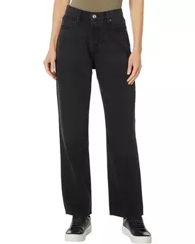 Джинсы Paige Sawyer Covered Button Fly in Dark Dawn Distressed, цвет Dark Dawn Distressed