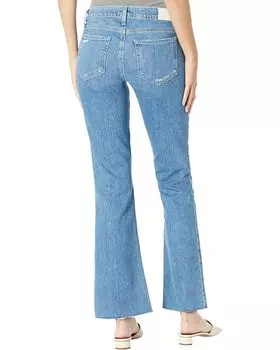 Джинсы Paige Sloane Raw Hem in Bliss Distressed, цвет Bliss Distressed