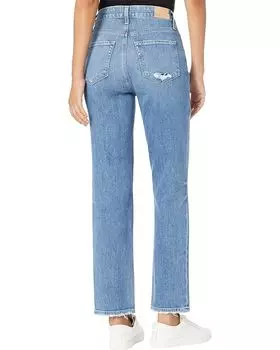 Джинсы Paige Stella Straight in Rock On Destructed, цвет Rock On Destructed
