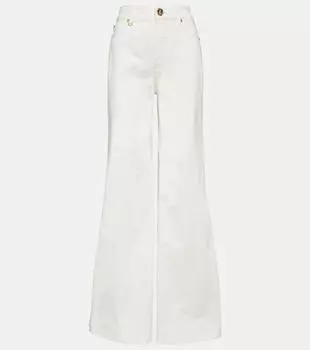 Джинсы-палаццо matchmaker с высокой посадкой Zimmermann, белый