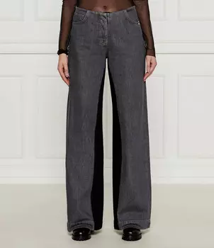 Джинсы Patrizia Pepe flare fit, серый