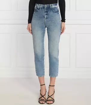 Джинсы Patrizia Pepe Mom Fit high waist, синий