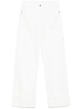 Джинсы Patrizia Pepe с низкой посадкой, белый