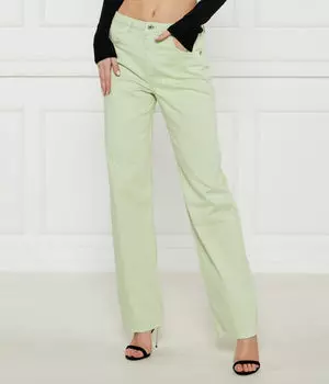 Джинсы Patrizia Pepe Straight Fit, зеленый