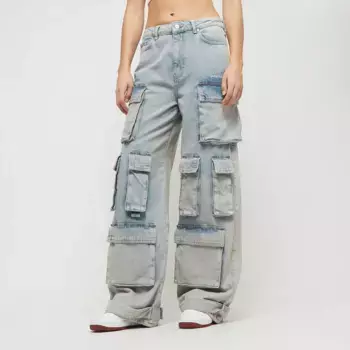 Джинсы Pegador Celina High Waist Cargo Jeans, синий