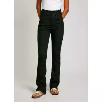 Джинсы Pepe Contour Flare high waist, черный