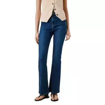 Джинсы Pepe Dion Flare high waist, синий