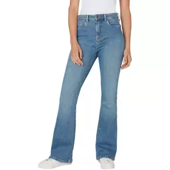 Джинсы Pepe Flare Fit high waist, синий