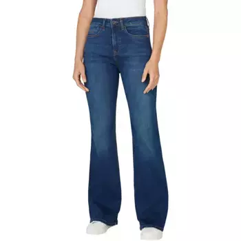 Джинсы Pepe Flare Willa high waist, синий