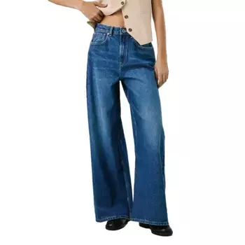 Джинсы Pepe Jaimy Wide Leg high waist, синий