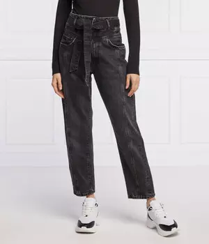 Джинсы Pepe Jeans London Rayven Relaxed Fit, черный