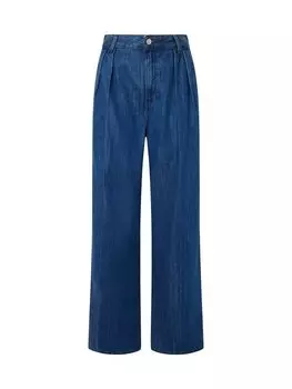 Джинсы Pepe Jeans Loose fit Pleated Jeans, синий деним