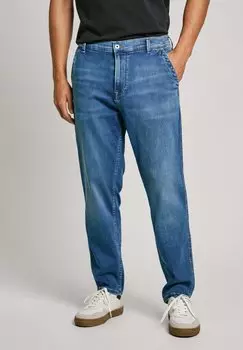 Джинсы Pepe Jeans, протертый деним