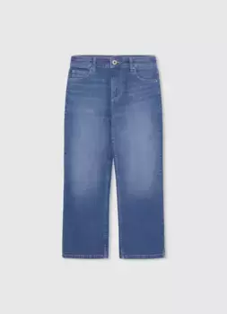 Джинсы Pepe Jeans с 5 карманами "WIDELEG", для ДЕВОЧЕК, синий