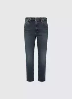 Джинсы Pepe Jeans с завышенной талией "TAPERED JEANS HW", синий