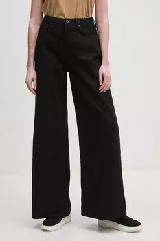 Джинсы Pepe Jeans ШИРОКИЕ ДЖИНСЫ UHW, черный