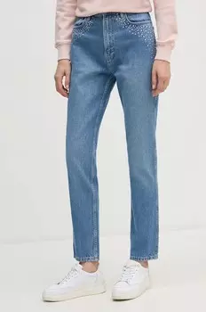 Джинсы Pepe Jeans SLIM JEANS UHW SPARKLE, синий