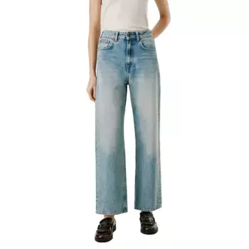 Джинсы Pepe Lexa Straight high waist, синий