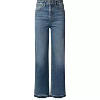 Джинсы Pepe Lexa Straight high waist, синий