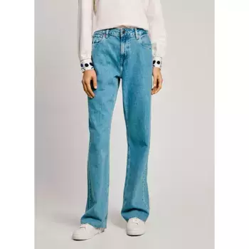 Джинсы Pepe Loose St Fit high waist, синий